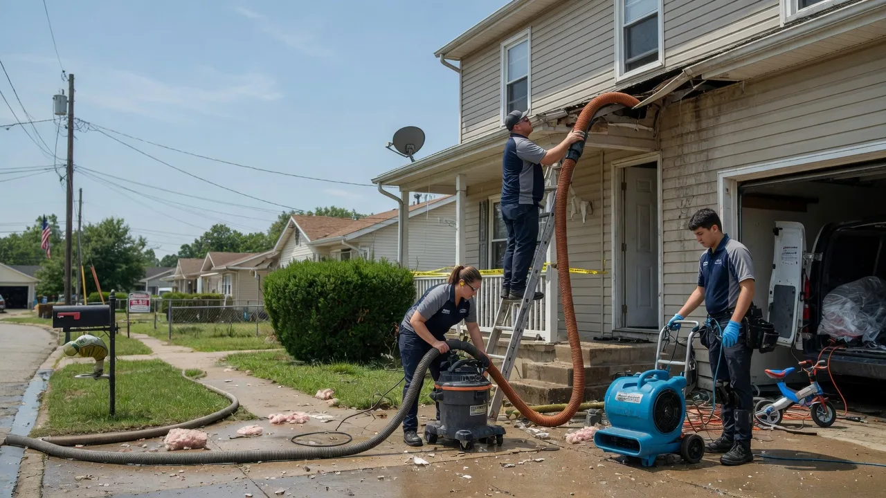 Water Damage Restoration in Wallaceton, PA near me